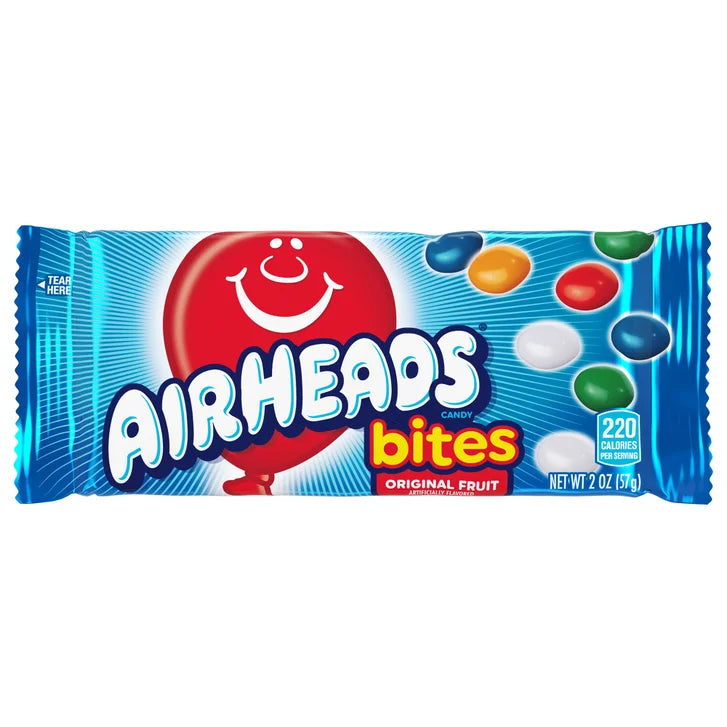 AirHeads Bites, Fruit, 2 oz, 24-count