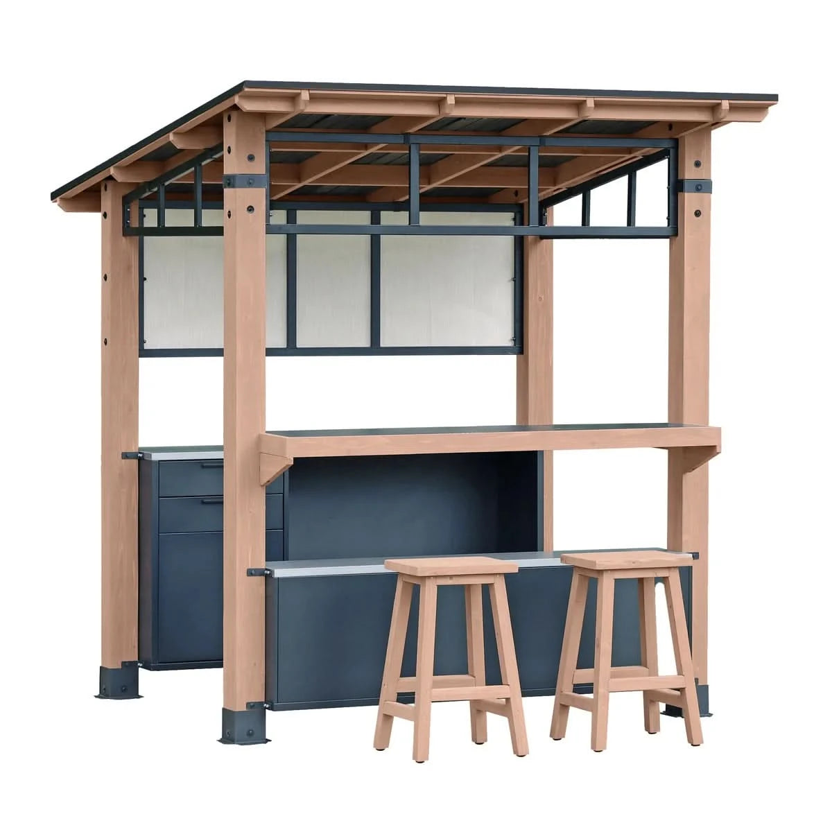 Yardistry 8 ' x 7' Cantina Gazebo