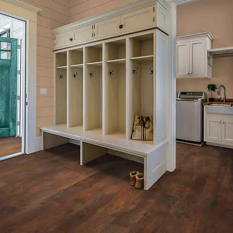 Mohawk Home 6.1in. Waterproof Surface Laminate Wood 12mm Plank Flooring