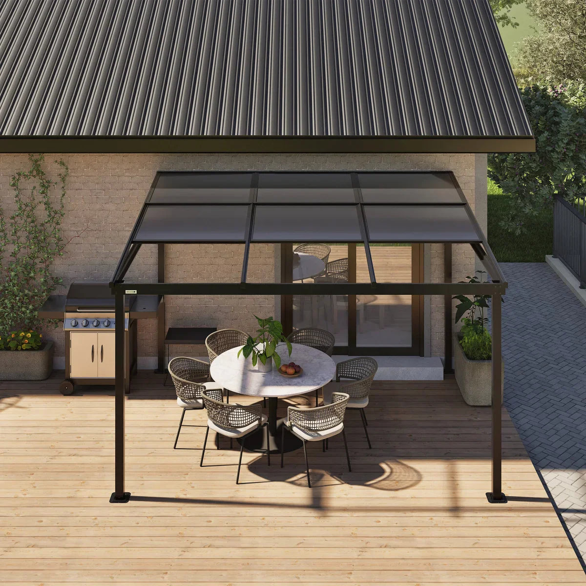 Sojag Budapest Wall Mounted Sun Shelter