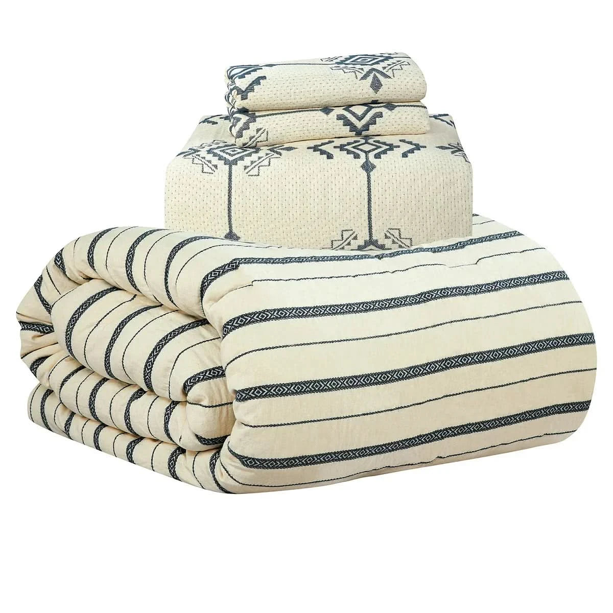 Heritage Threads 4-Piece Coverlet Set with Comforter