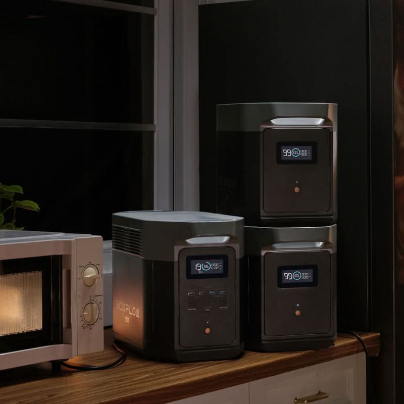 EcoFlow DELTA 2 MAX Smart Extra Battery (LFP) -  2 pack