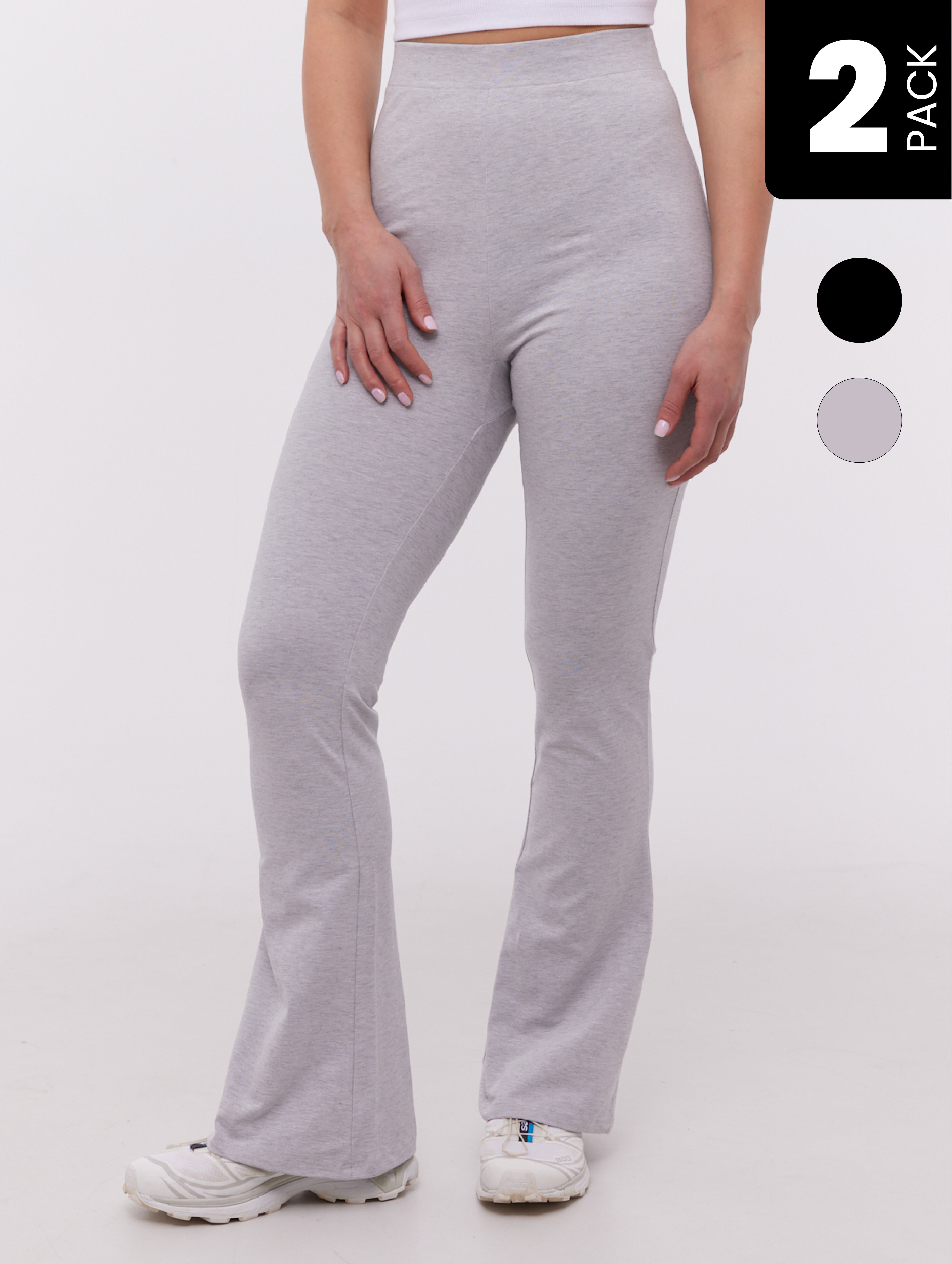 Layra Flared Leggings 2-Pack