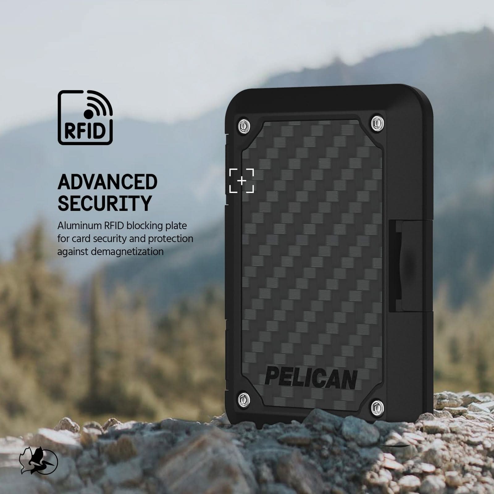 Pelican Shield MagSafe RFID Blocking Wallet Kevlar
