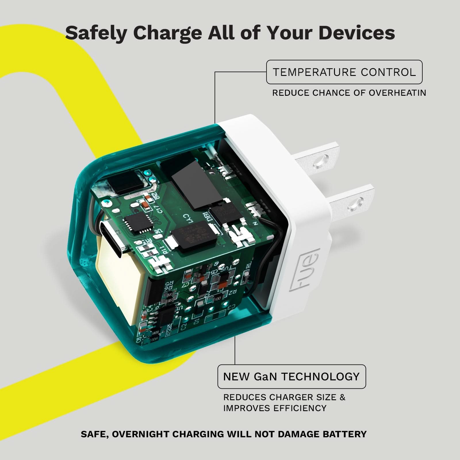 Fuel 30W USB-C Wall Chargers (Multi-Color 4 Pack)