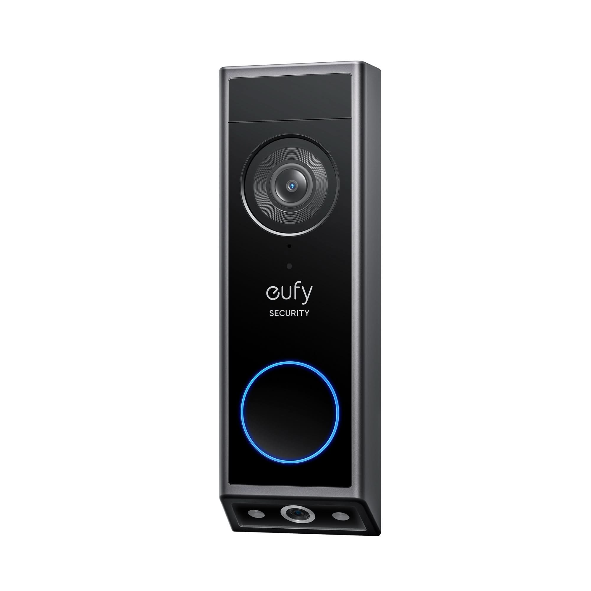 eufy Security Dual Cam Doorbell with Solar Cam Bundle