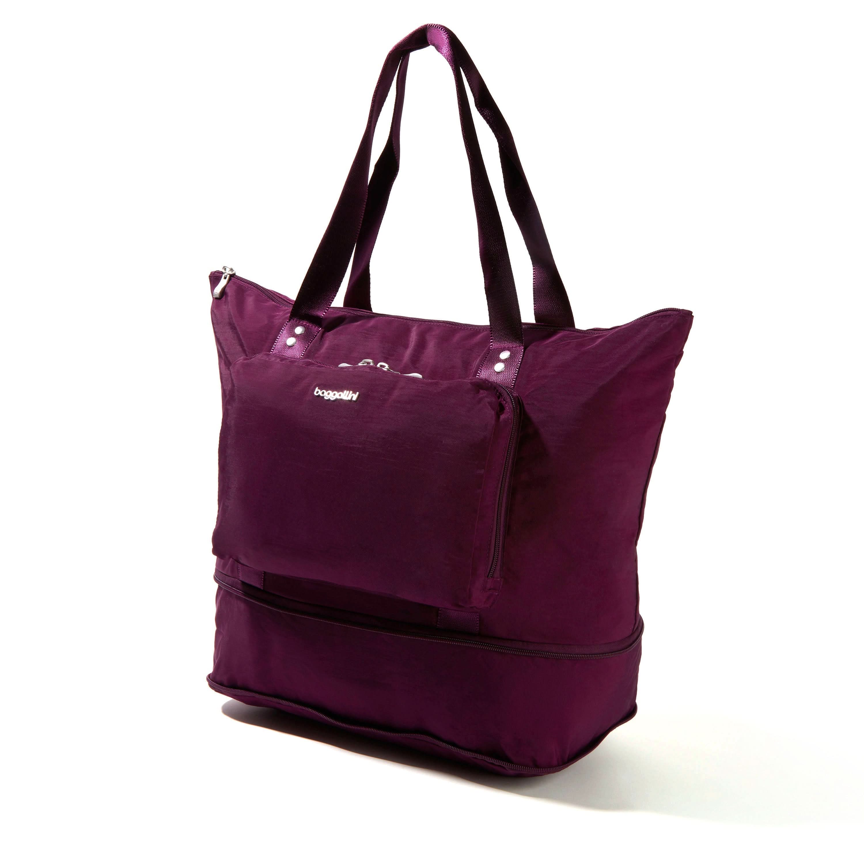 Carryall Expandable Packable Weekender Tote Bag