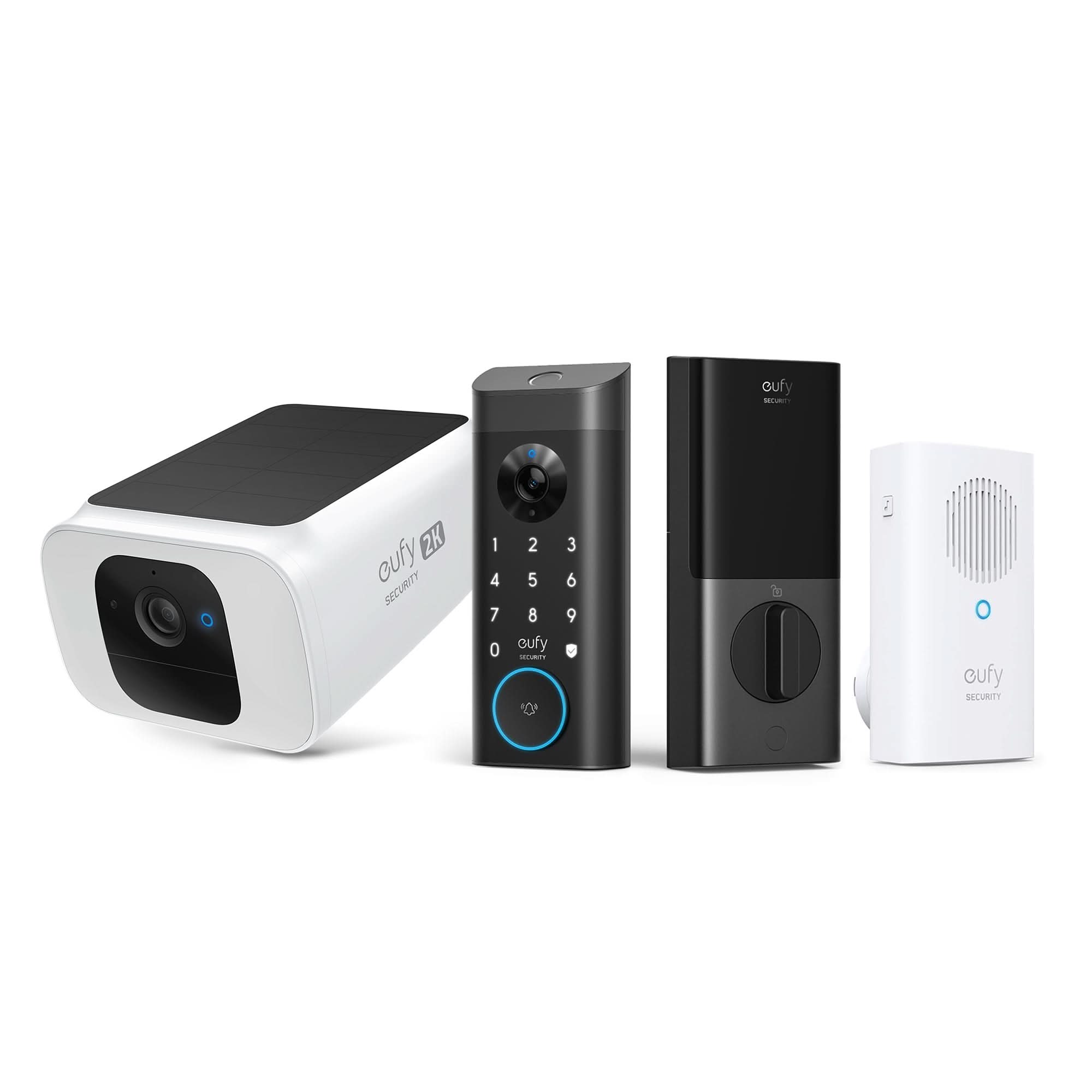 eufy Security Video Smart Lock with Solar Cam Bundle