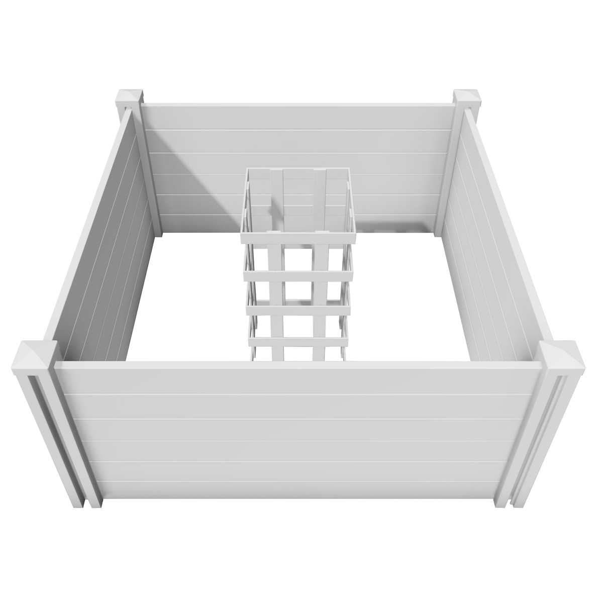 Vita Keyhole 4' x 4' Composting Garden Bed