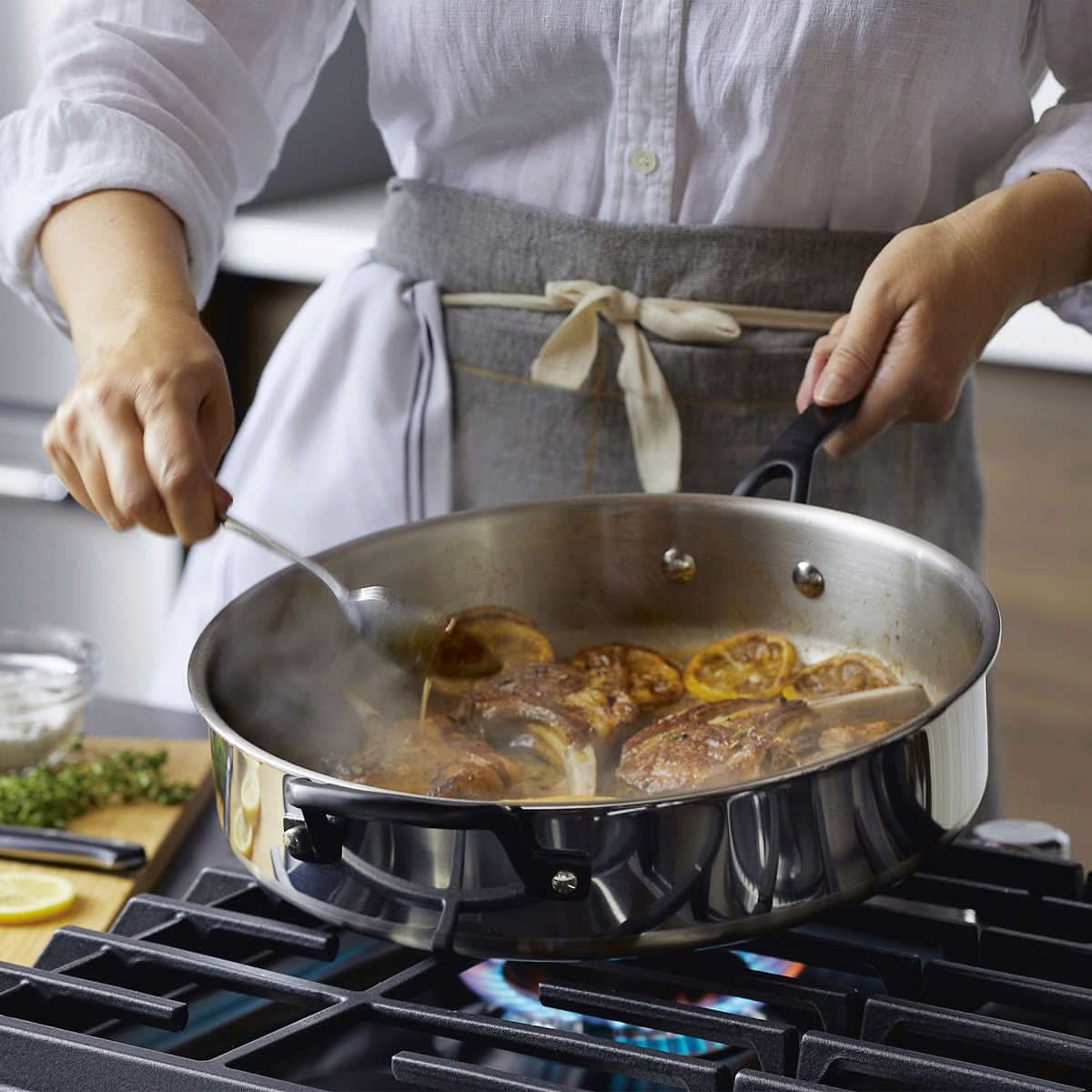 KitchenAid 11-piece 5-ply Clad Stainless Steel Cookware Set