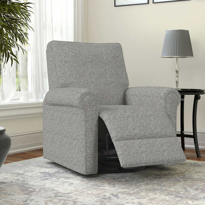Andrews Fabric Swivel Glider Recliner