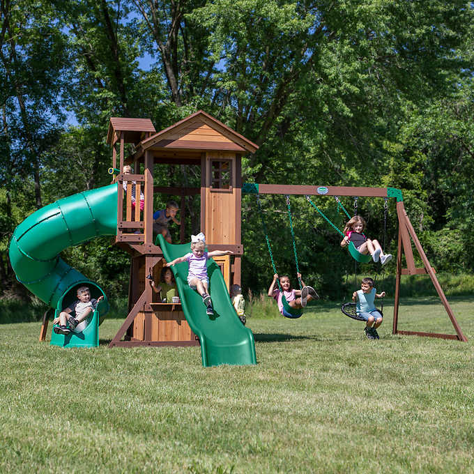 Backyard Discovery Tacoma Falls Swing Set