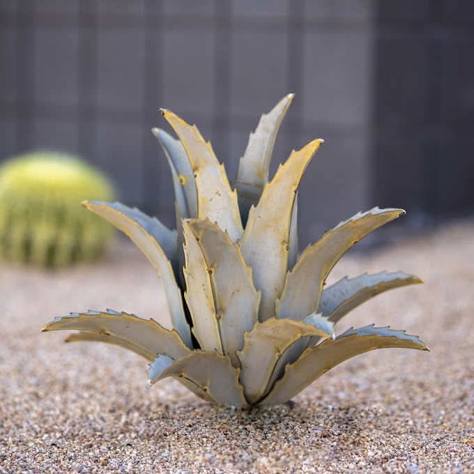 Americana Agave Sculpture by Desert Steel