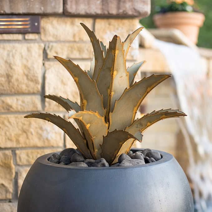Americana Agave Sculpture by Desert Steel