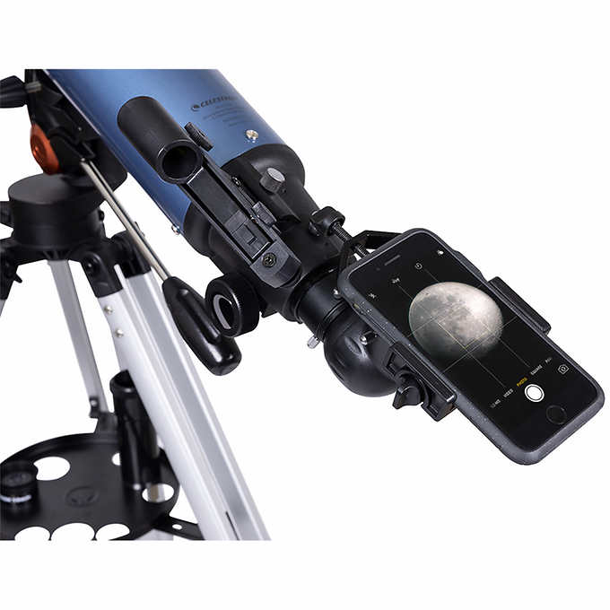 90AZ-SR Refactor Telescope With Smartphone Adapter