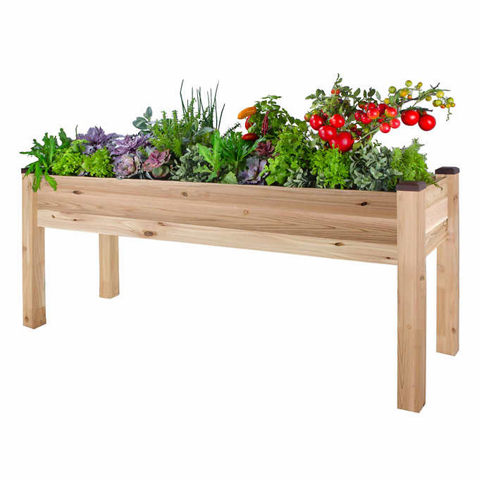 CedarCraft Elevated Cedar Planter