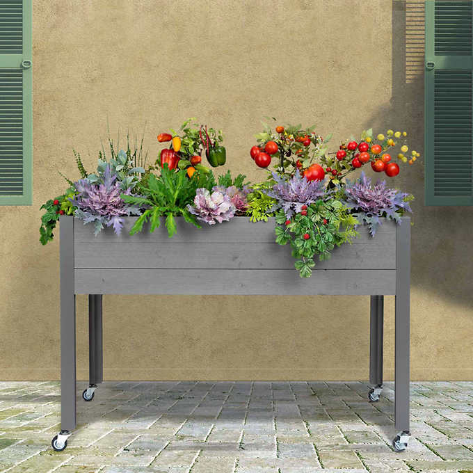 CedarCraft Self-Watering Elevated Spruce Planter