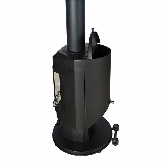 Flame Pro 81”H Steel Patio Pellet Heater