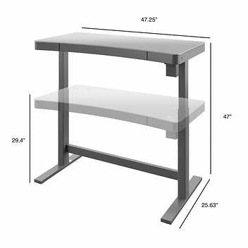 Tresanti 47" Adjustable Height Desk