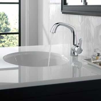 Delta Larkin Single Handle Bathroom Faucet