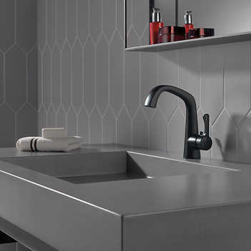 Delta Larkin Single Handle Bathroom Faucet