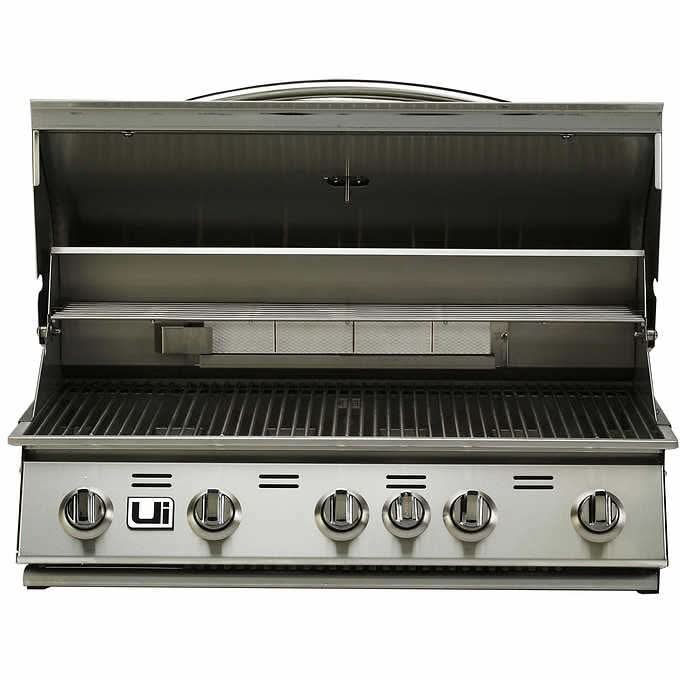 Urban Islands Stainless Steel 38" 5-burner Drop-in Grill