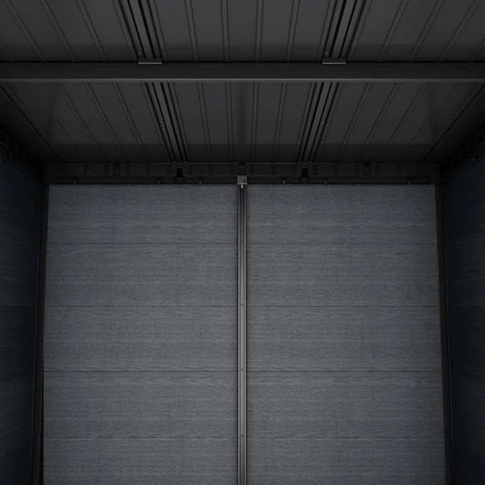 Keter DecoCoat 7x7 Premium Modern Outdoor Storage Shed