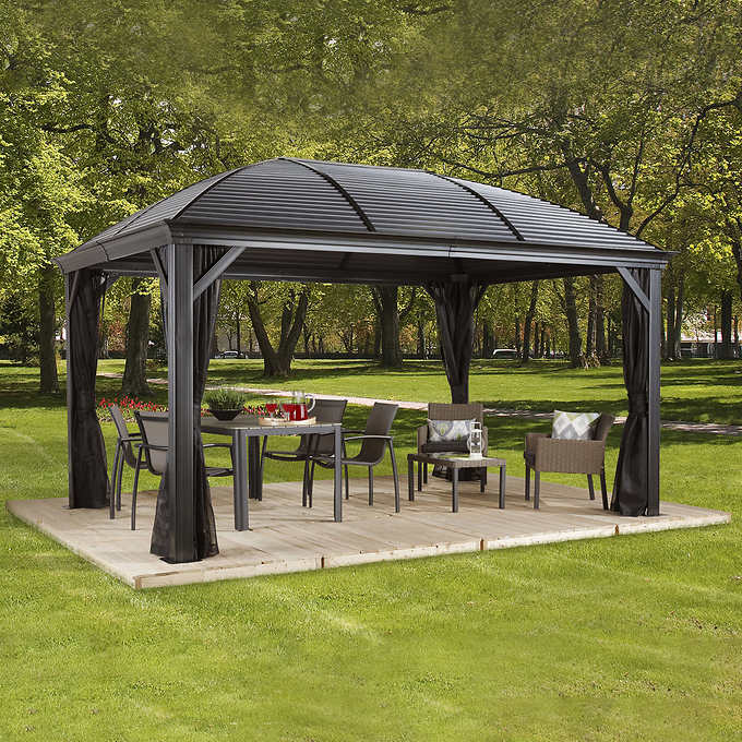 Sojag Moreno Galvanized Steel Roof Gazebo