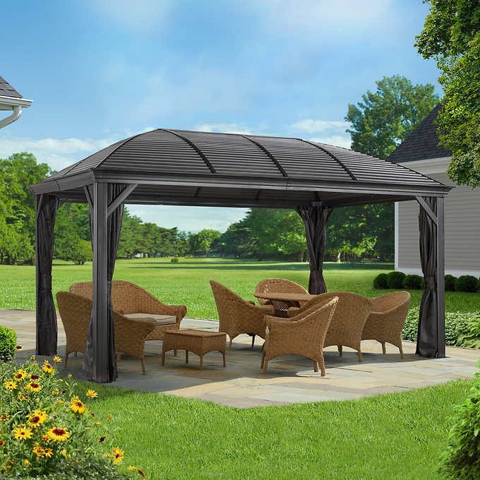 Sojag Moreno Galvanized Steel Roof Gazebo