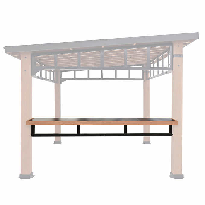 Yardistry 12 ft. Contemporary Gazebo Counter