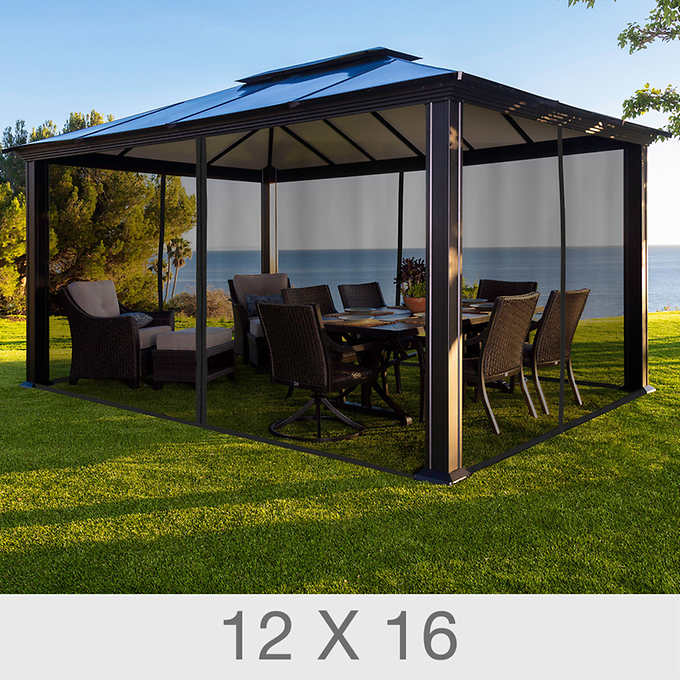 Paragon Mosquito Netting for Santa Monica Gazebo