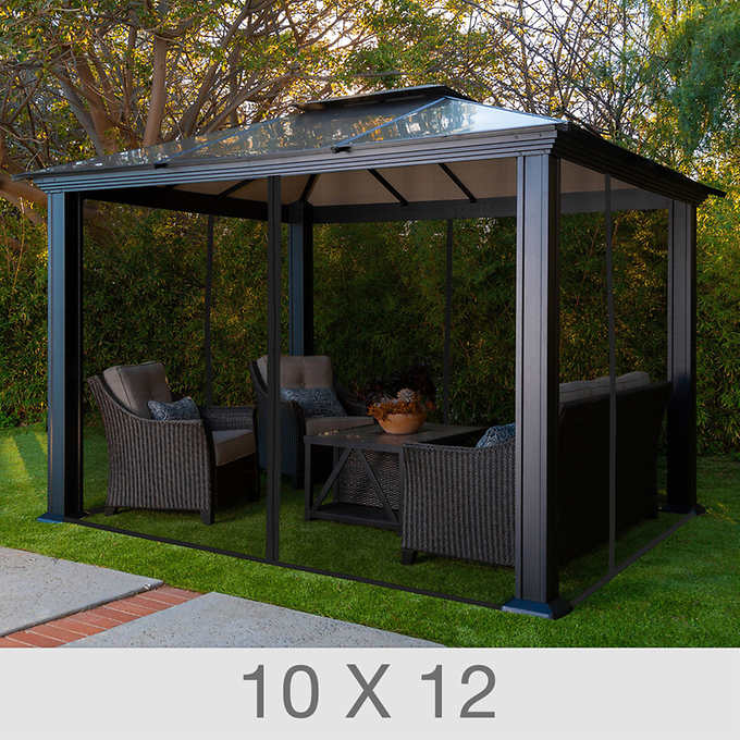 Paragon Mosquito Netting for Santa Monica Gazebo
