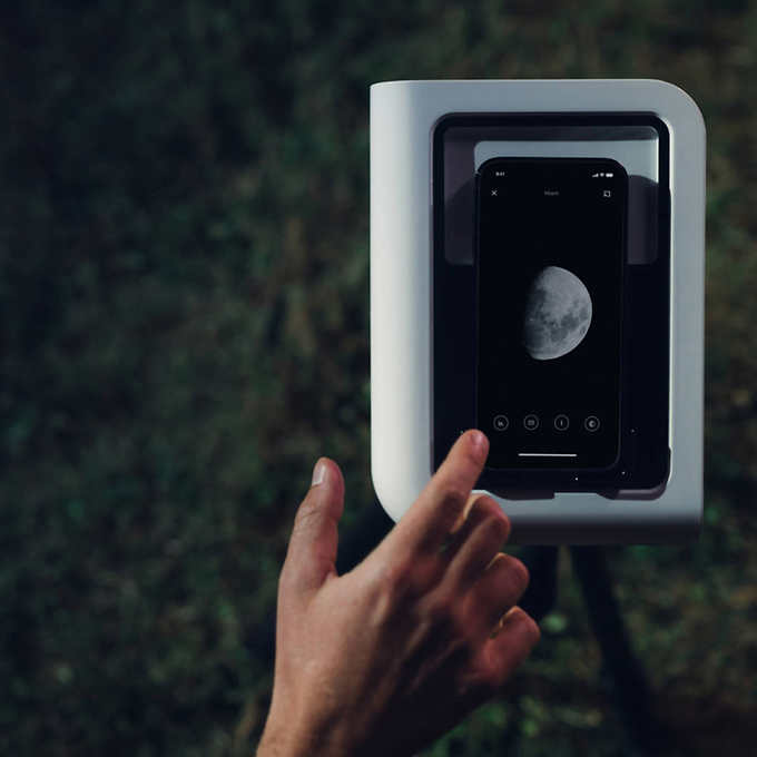 Hestia Smartphone-Based Telescope with Full-Size Tripod and Solar Filter