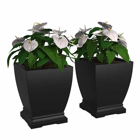 Acadia 18" Planter 2-pack