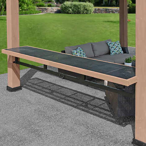 Yardistry 12 ft. Contemporary Gazebo Counter