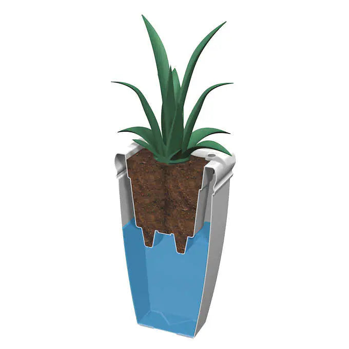 Chelsey 28" Tall Planter, 2-pack