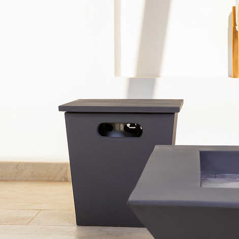 Architectural Precast Concrete Propane Fire Pits by ModaConcrete