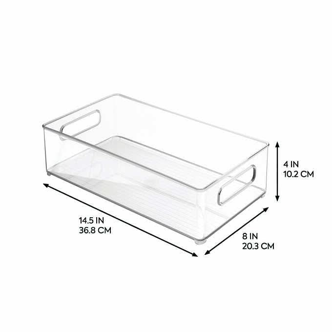 iDESIGN Kitchen Bins, 4-piece Set