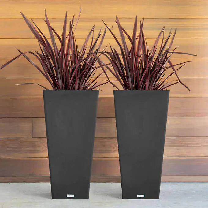 26" Taper Planter by Veradek, 2-pack