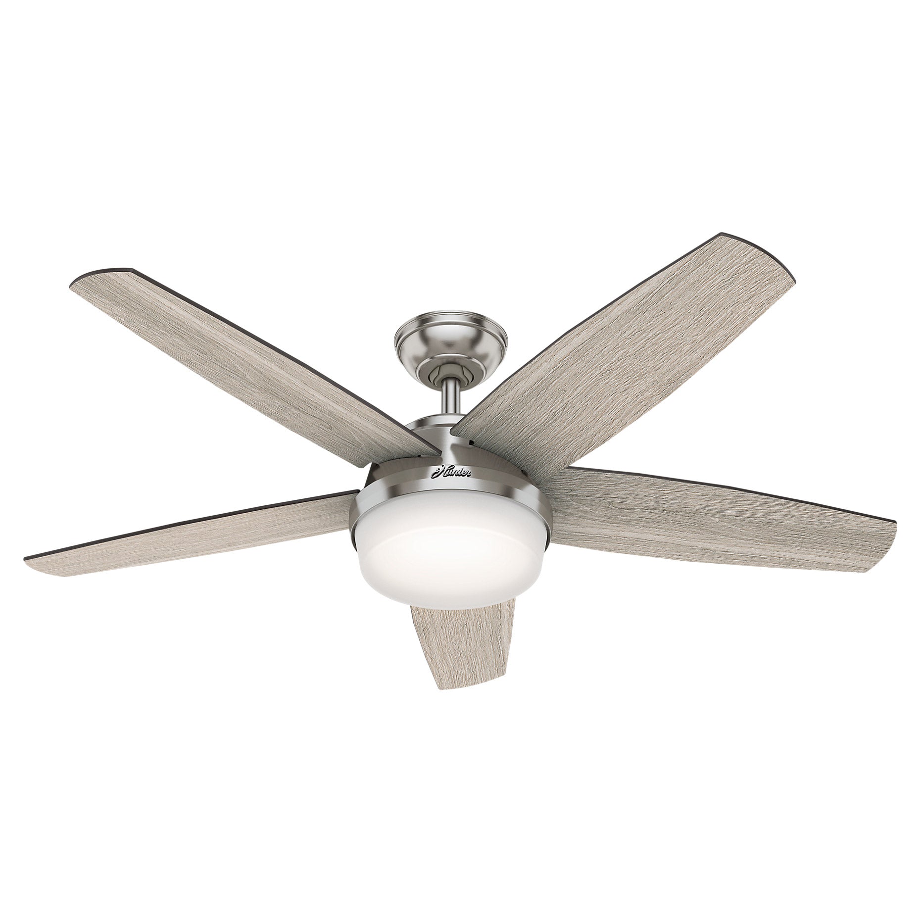 Hunter Avia II LED 52" Indoor Ceiling Fan with Light and Remote