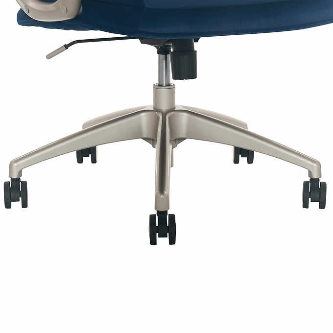 Lillian August Peyton Plush Velvet High Back Office Chair