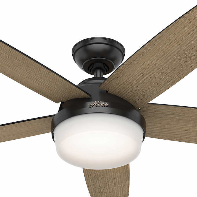 Hunter Avia II LED 52" Indoor Ceiling Fan with Light and Remote