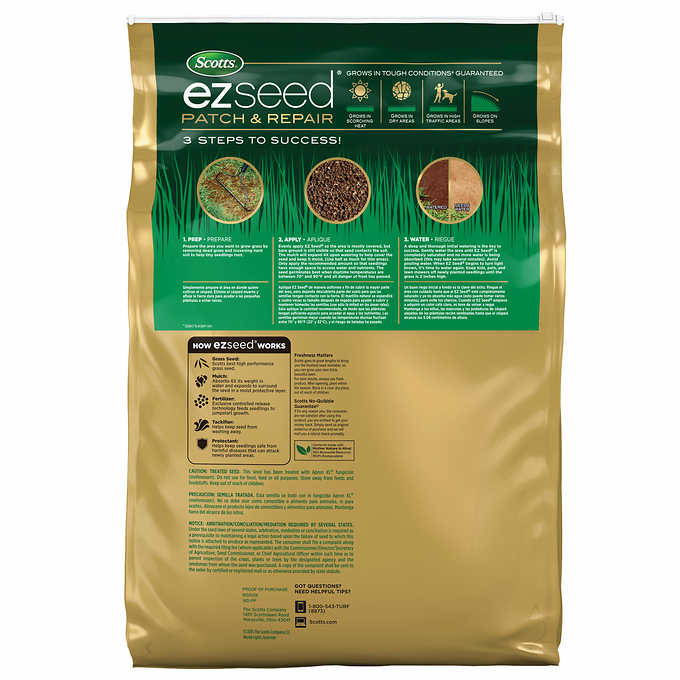 Scotts  Seed Patch & Repair Bermudagrass, 25 lb