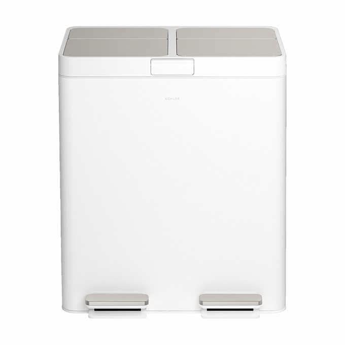 Kohler 82L Dual Bin Step Trash Can