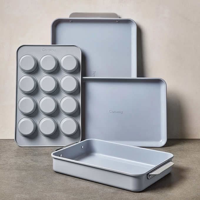 Caraway 4-Piece Ceramic Non-Stick Bakeware Set