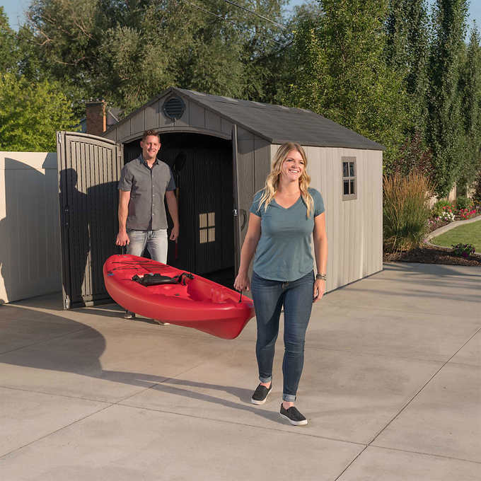 Lifetime Resin Outdoor 8' x 12.5' Storage Shed