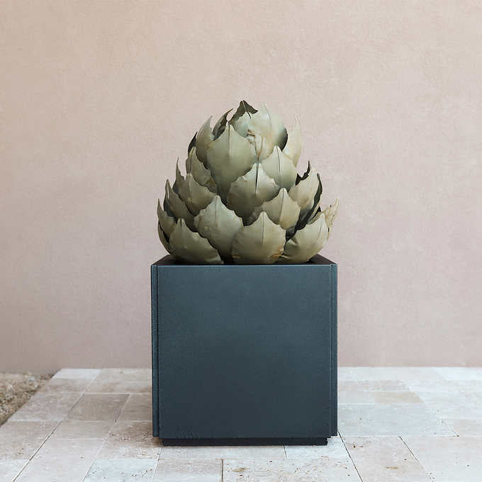 Artichoke Agave Sculpture by Desert Steel