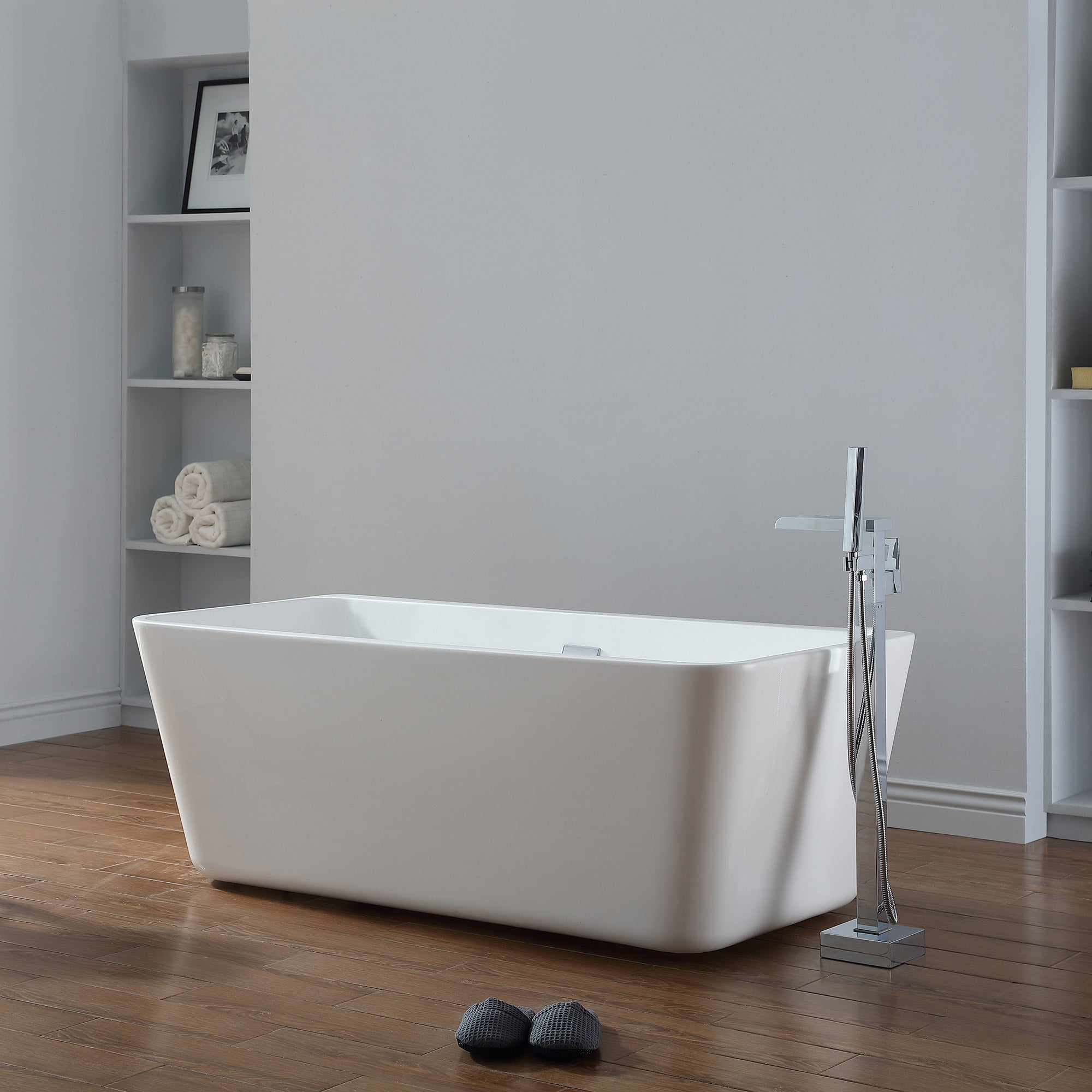 OVE Decors Vega 63" Freestanding Bathtub