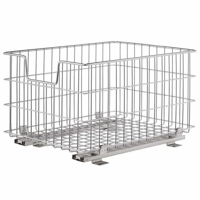 Trinity Wire Basket w/Slide 2-pack