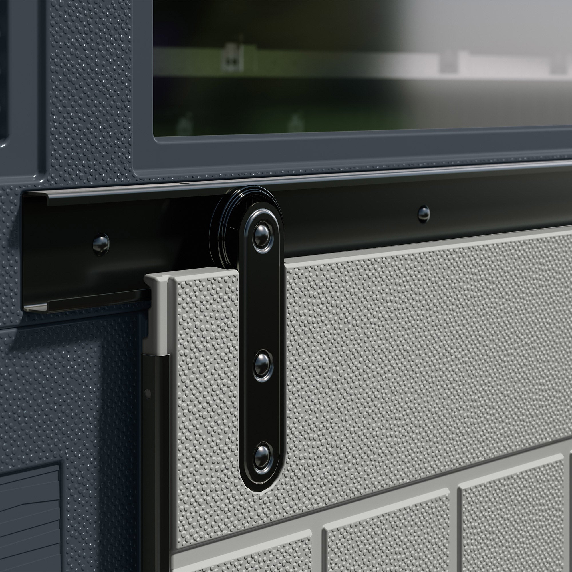 Suncast Modernist 10ft x 7ft. Sliding Door Storage Shed